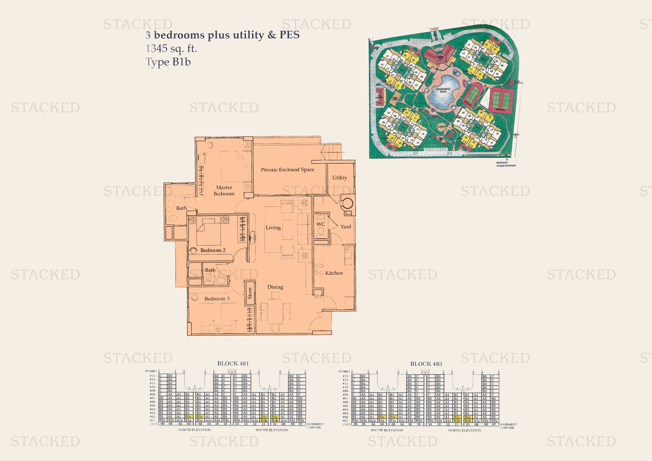 Stacked homes Castle Green Singapore Condo Floor Plans, Images And